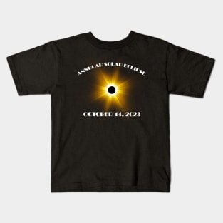 Annular Solar Eclipse 2023 Kids T-Shirt